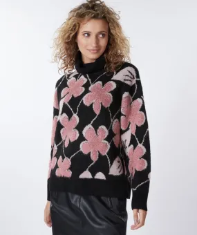 3D Flower Sweater