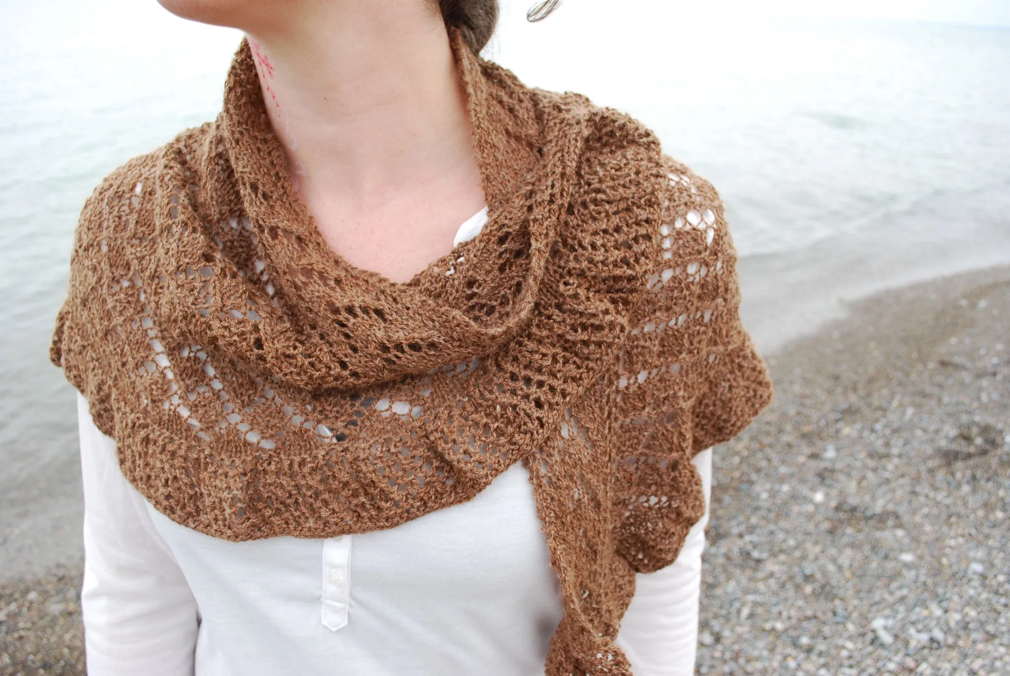 Aerie Shawlette Pattern (PDF) by Phibersmith Designs