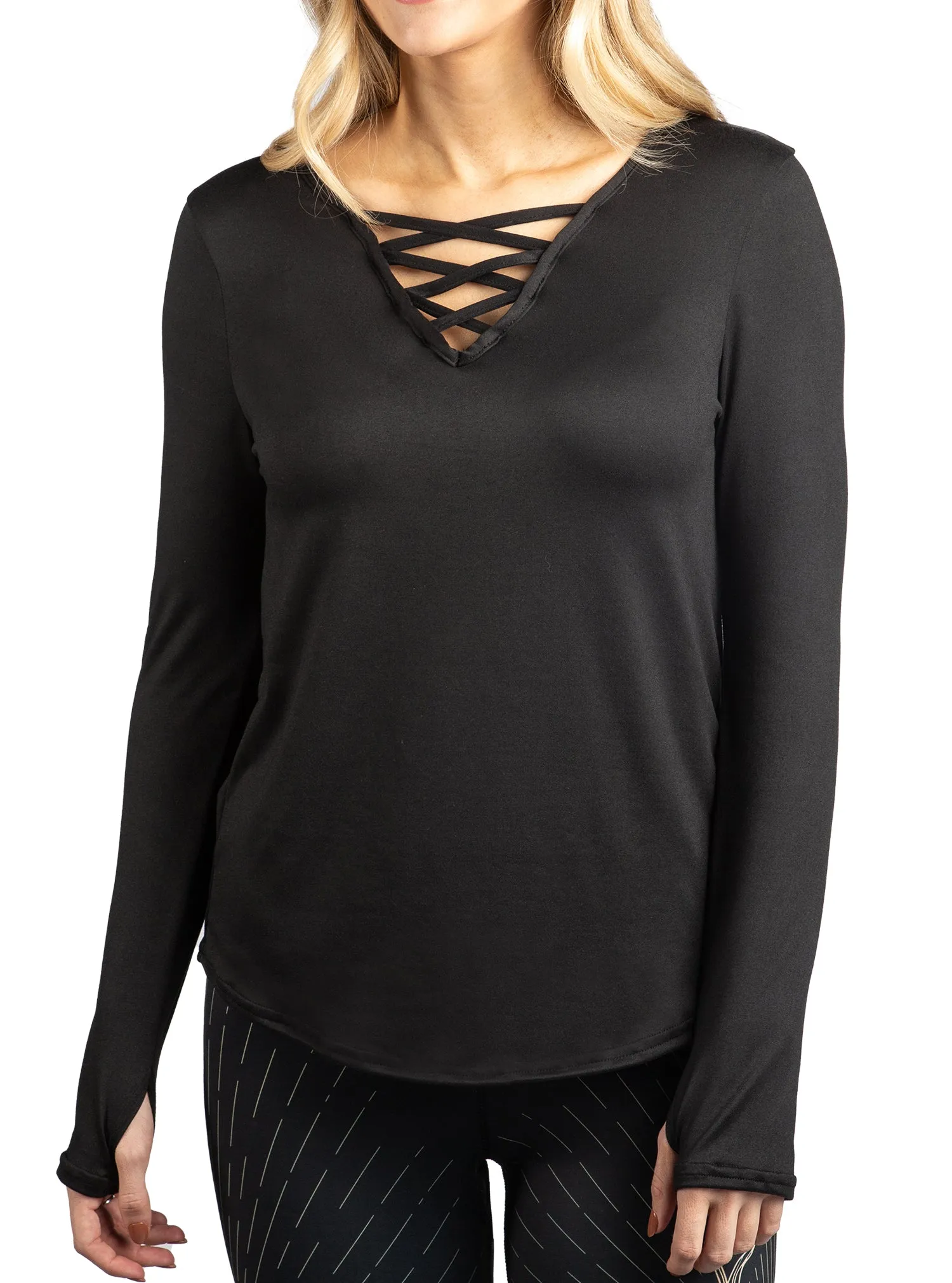 Artemis Lace Up SoftTECH™ Long Sleeve