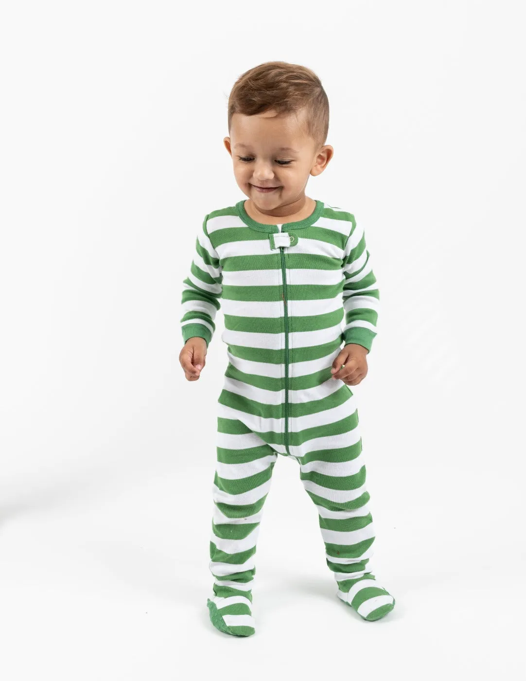 Baby Footed Striped Pajamas