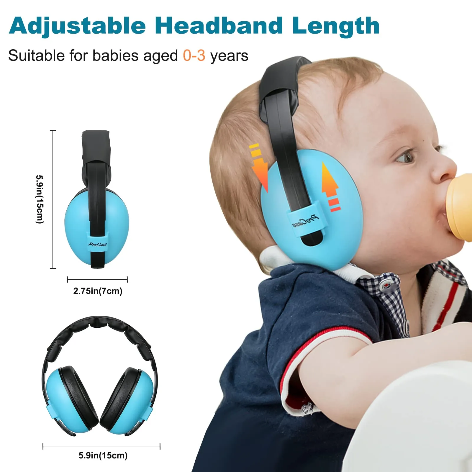 Baby Hearing Protection Earmuff (Age 0-3 Years)