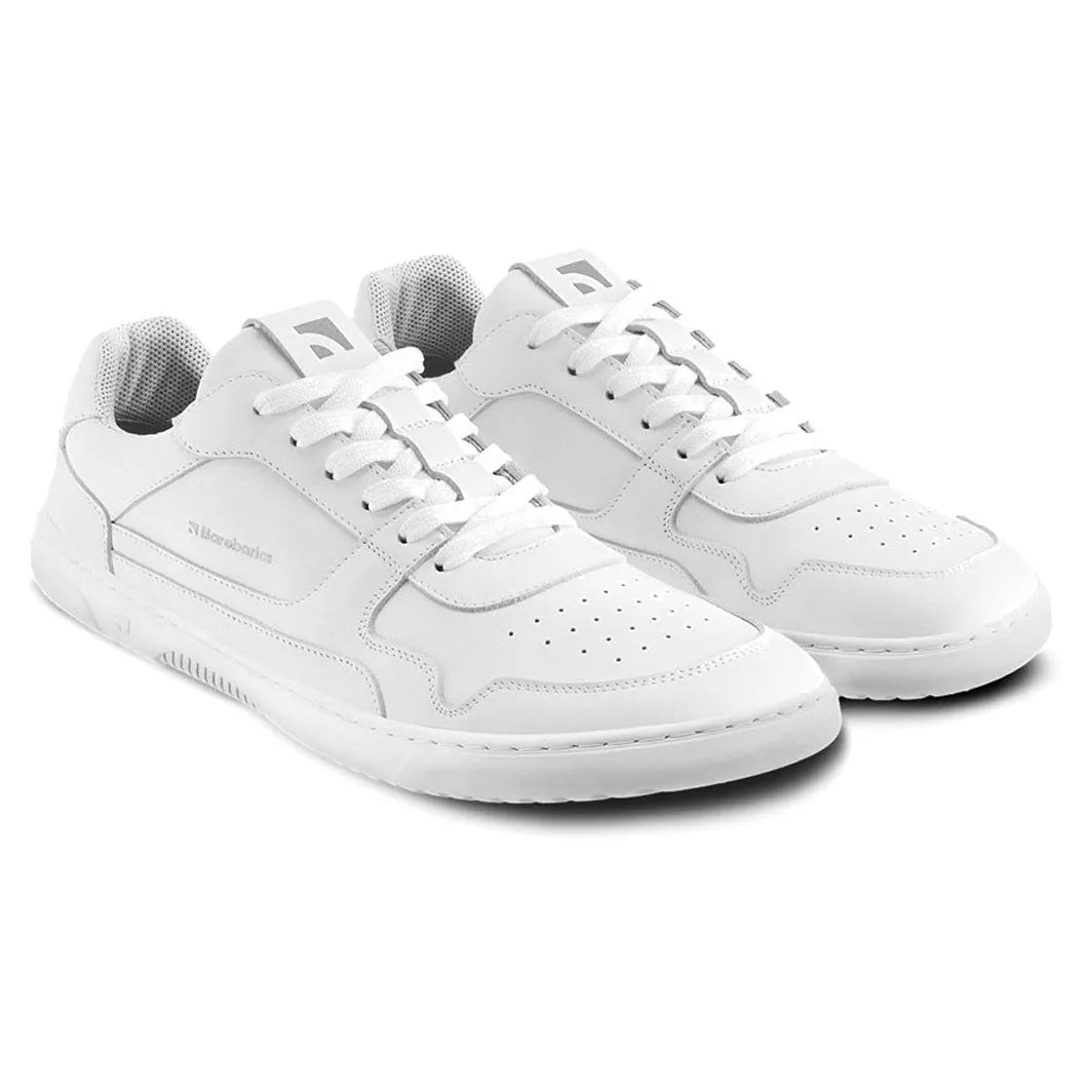 Barebarics - Zing - All White - Leather (Mens)