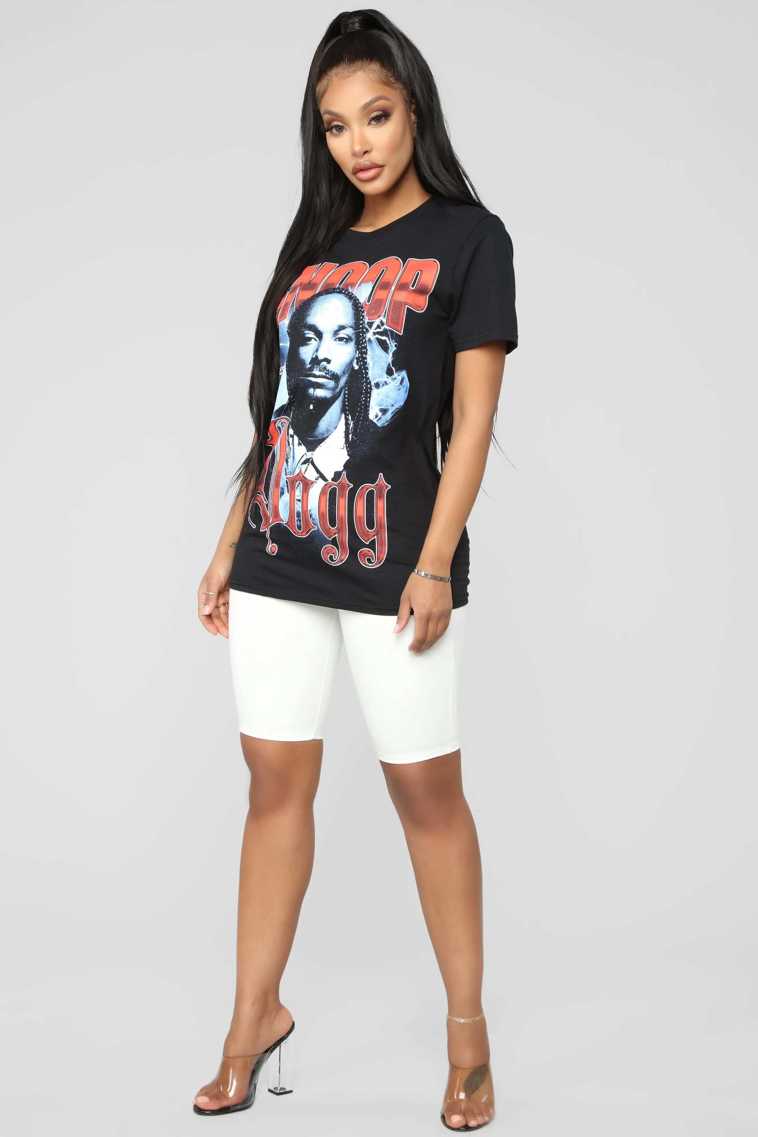 Beware Of The Dogg Tunic Top - Black