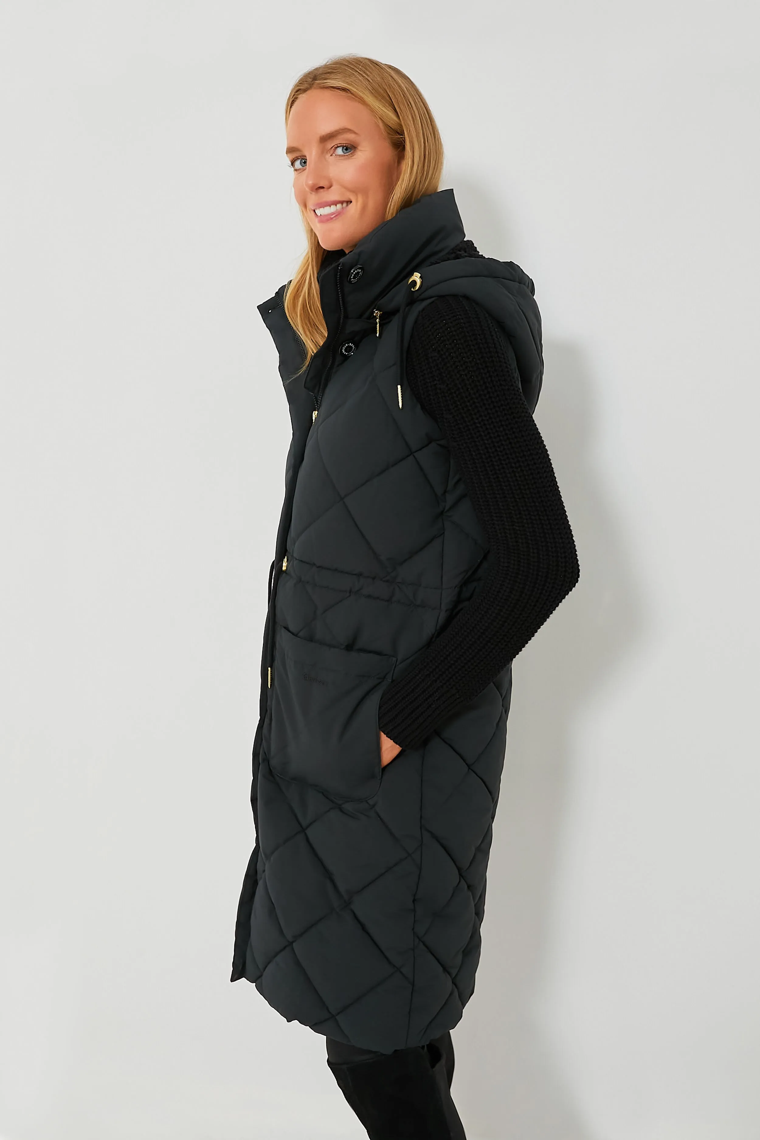 Black Orinsay Gilet