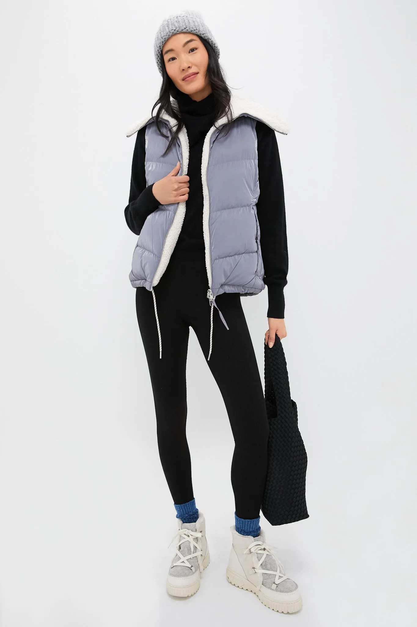 Blue Wind Sherpa-Lined Brock Puffer Gilet