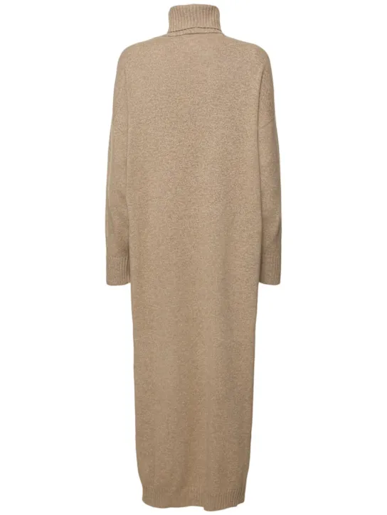 Brunello Cucinelli   Cashmere turtleneck midi dress 