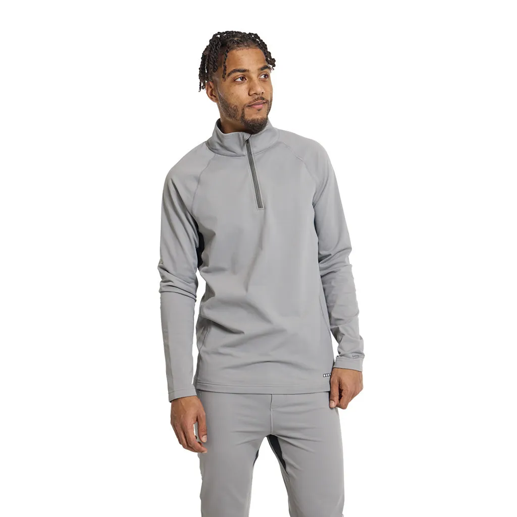 Burton Heavyweight X 1/4 Zip Thermal Top - Sharkskin