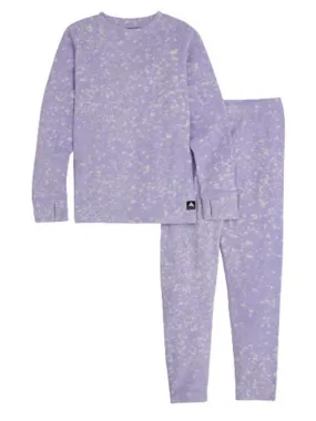 Burton Kids' Fleece Base Layer Set Stardust 2024