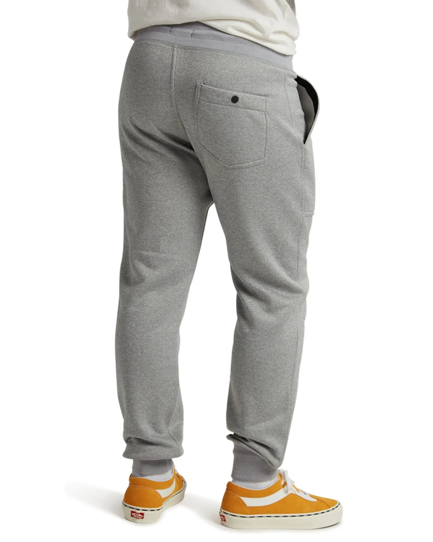 Burton Men's Oak Fleece Pants - Gray Heather