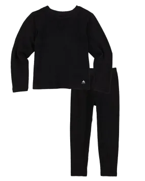 Burton Toddlers' Fleece Base Layer Set - True Black