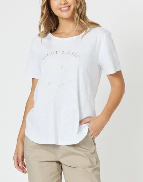 C'est La Vie Paris T-Shirt - White