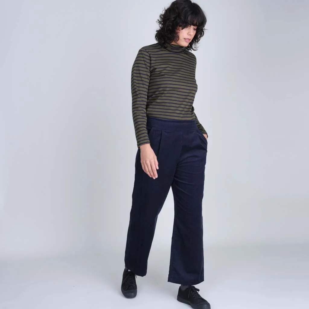 Classic Turtle Neck Sailor Top