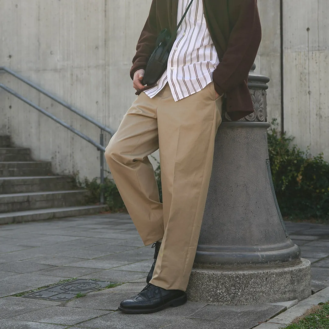 D.C.WHITE / High Density tapered pants