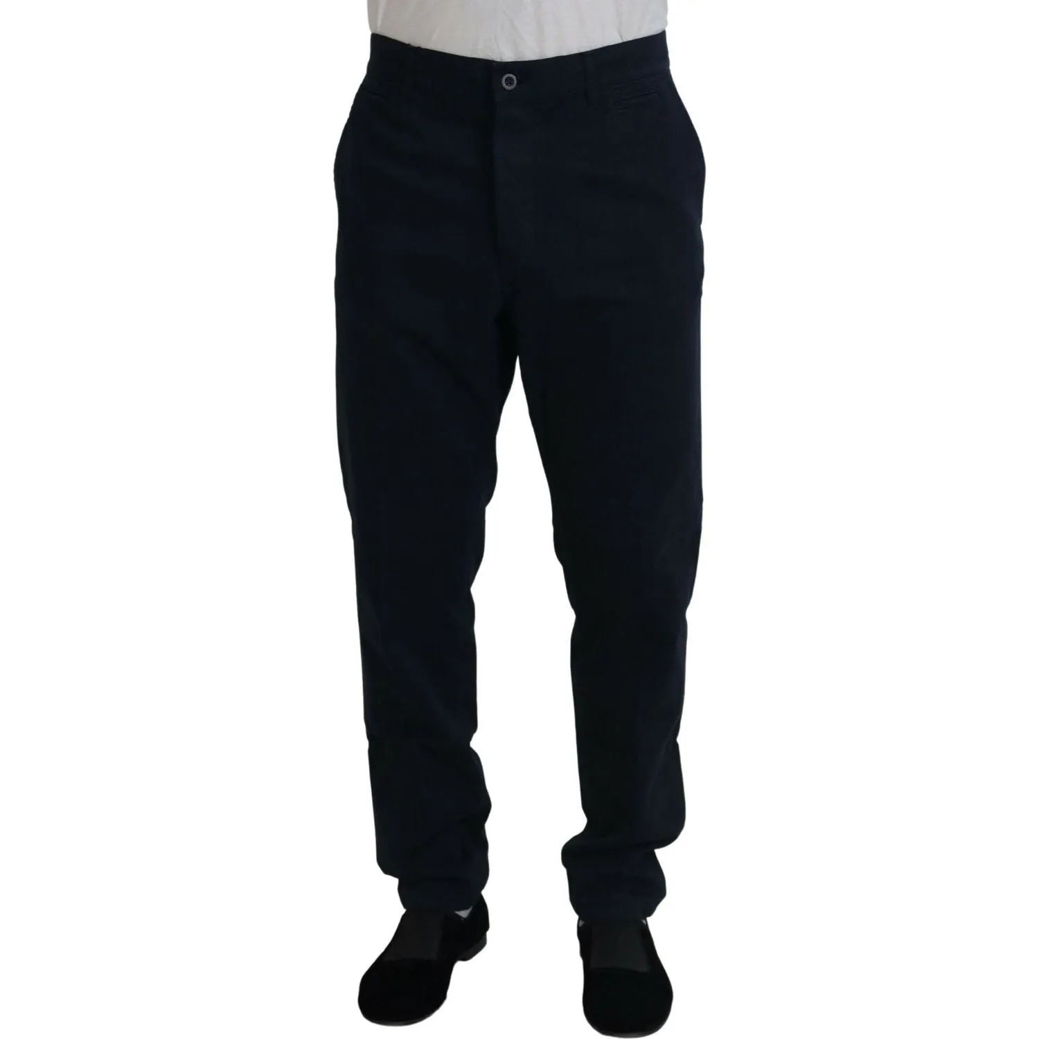 Dolce & Gabbana Elegant Dress Chinos in Blue