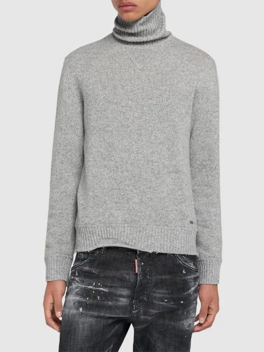 Dsquared2   Wool &amp; cashmere turtleneck sweater 