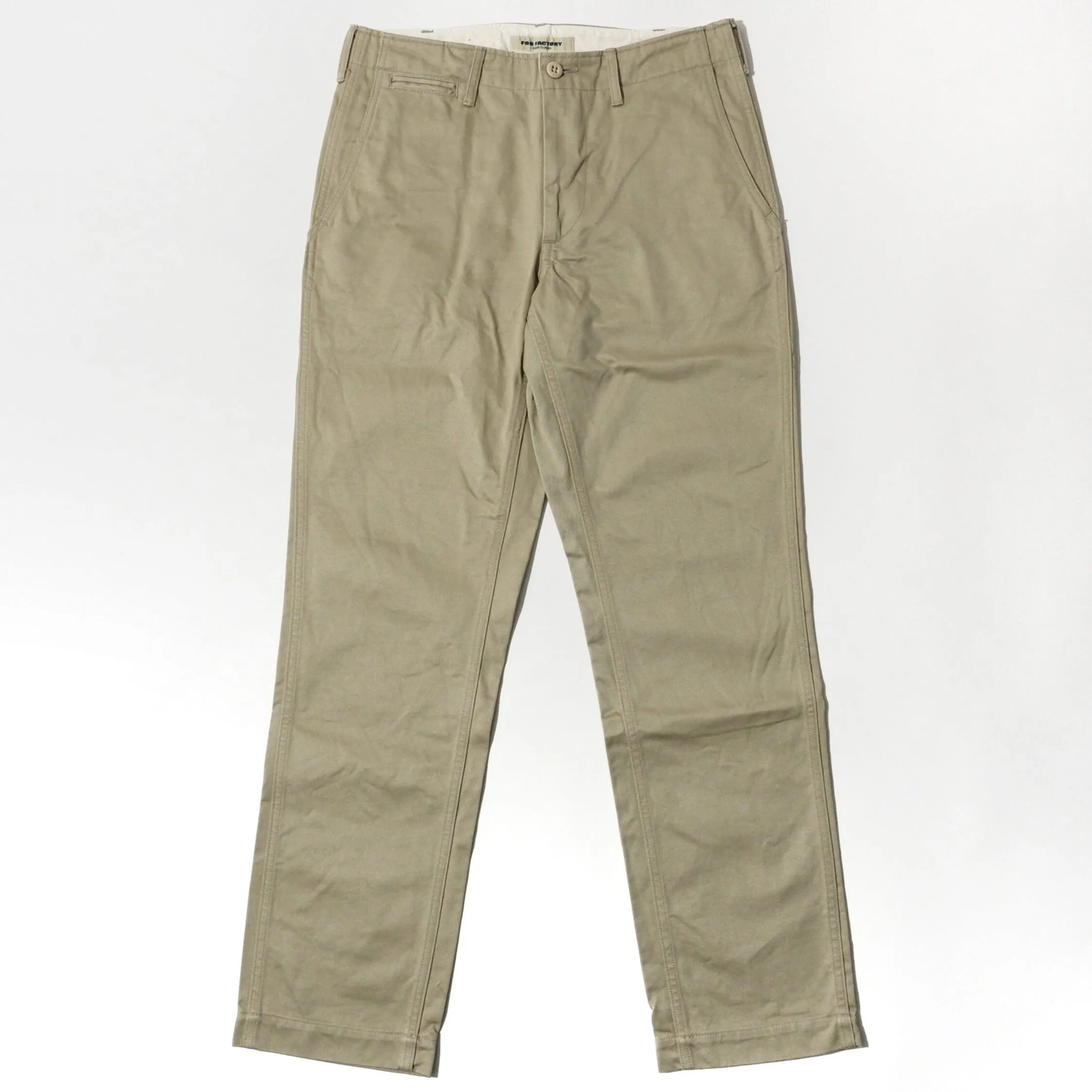 Ecru Westpoint Cotton Chino Trouser