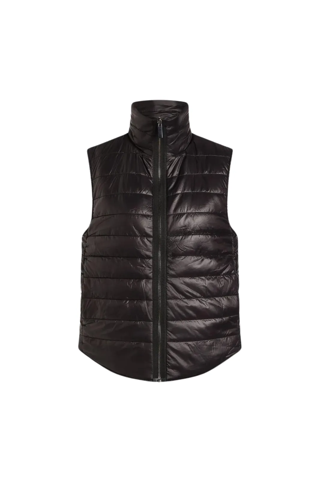 Ellis Reversible Quilt Gilet, Black