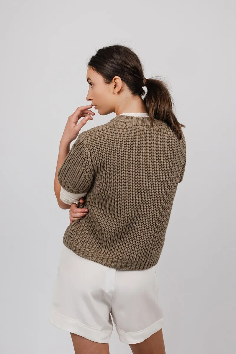 Erin Zip Front Knit