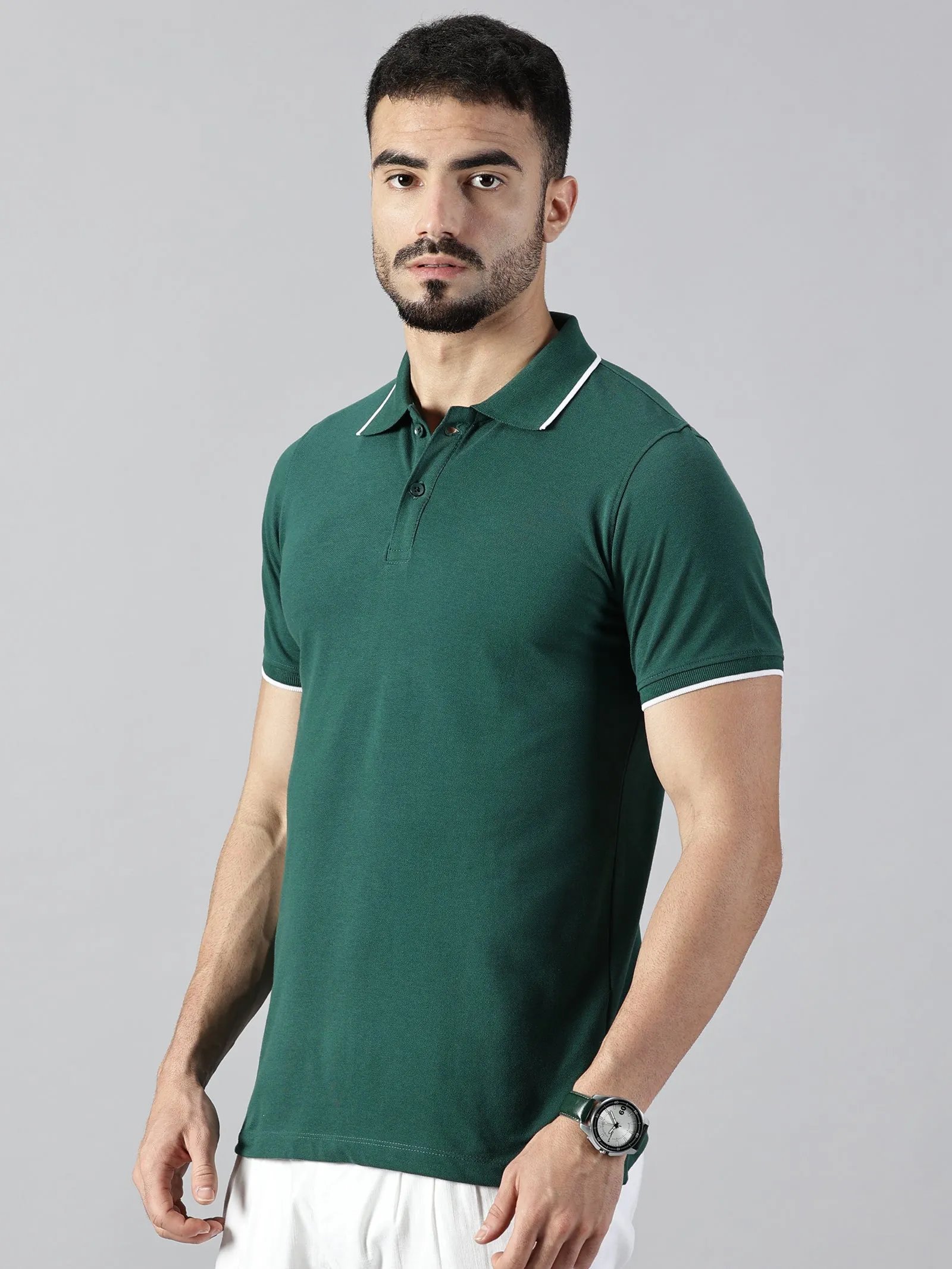 Everyday Green Polo T-Shirt