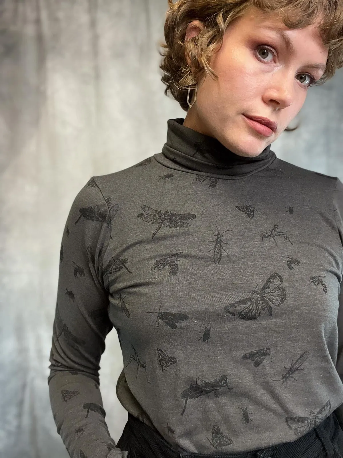 Grey Entomology Turtleneck