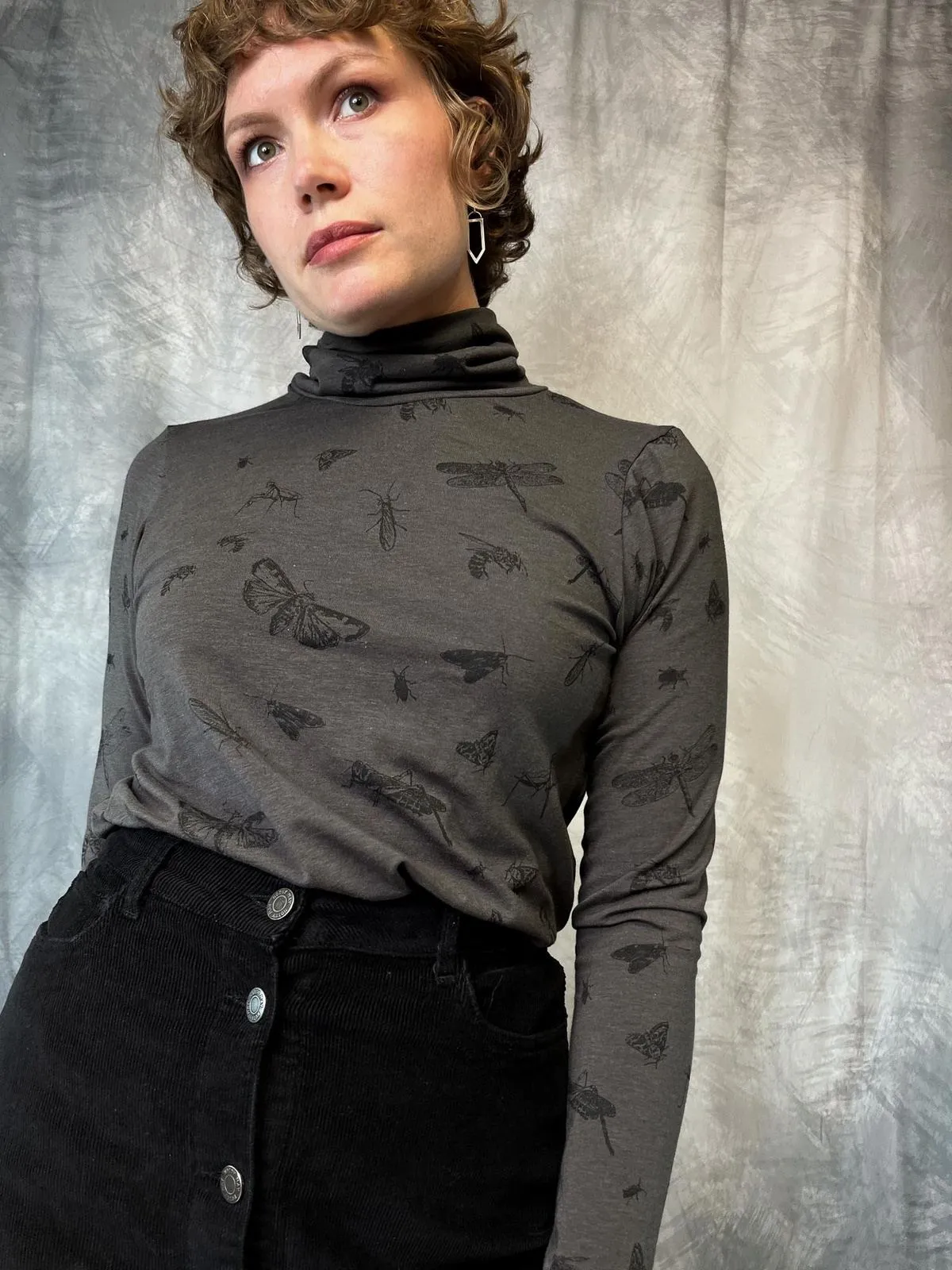 Grey Entomology Turtleneck