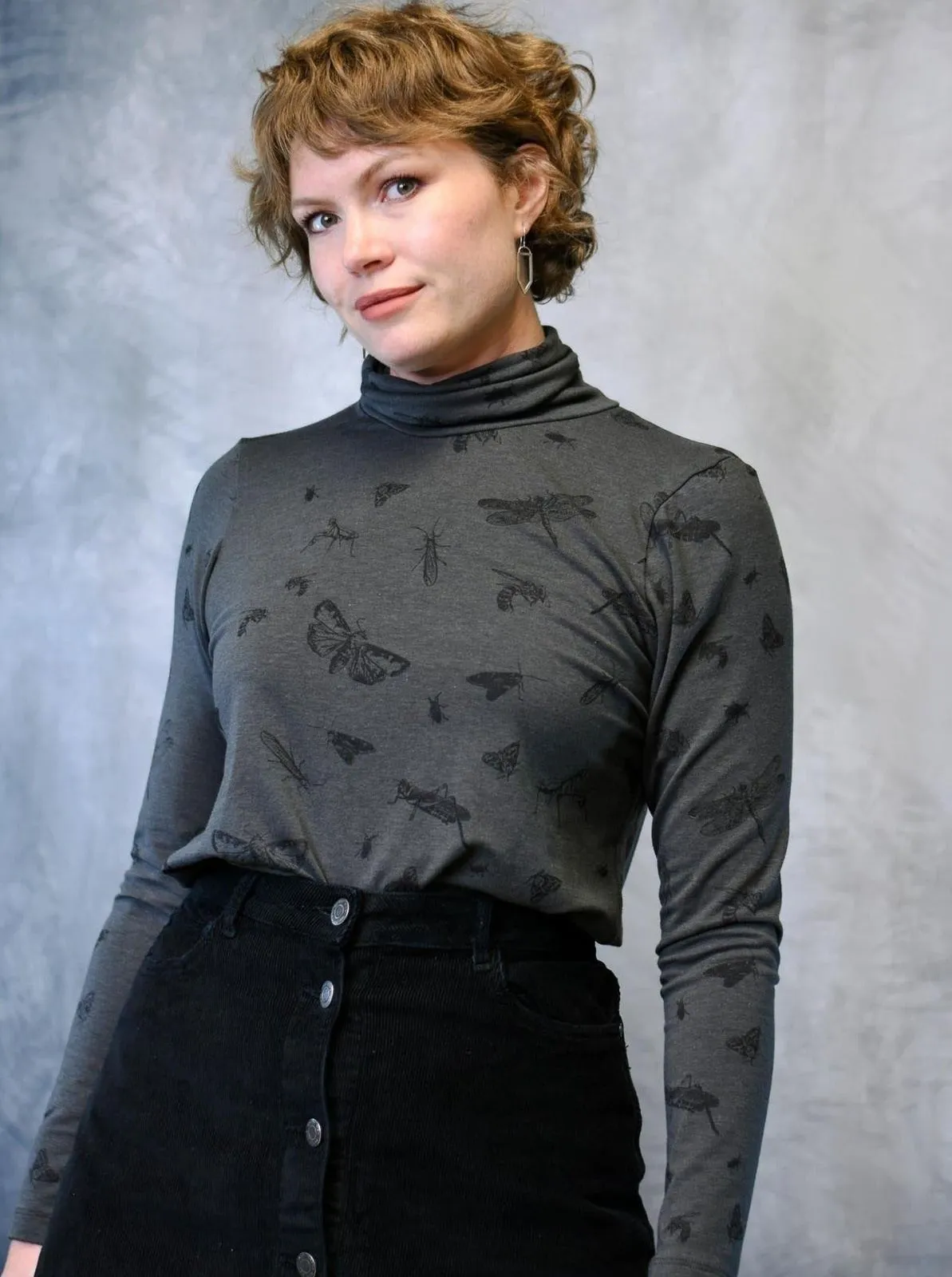 Grey Entomology Turtleneck