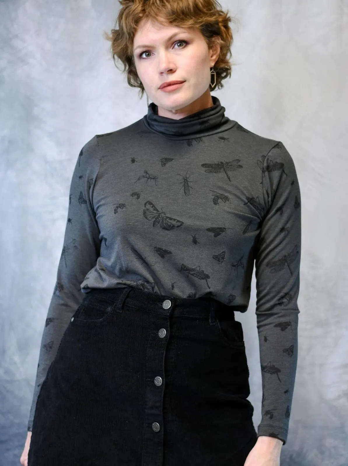 Grey Entomology Turtleneck