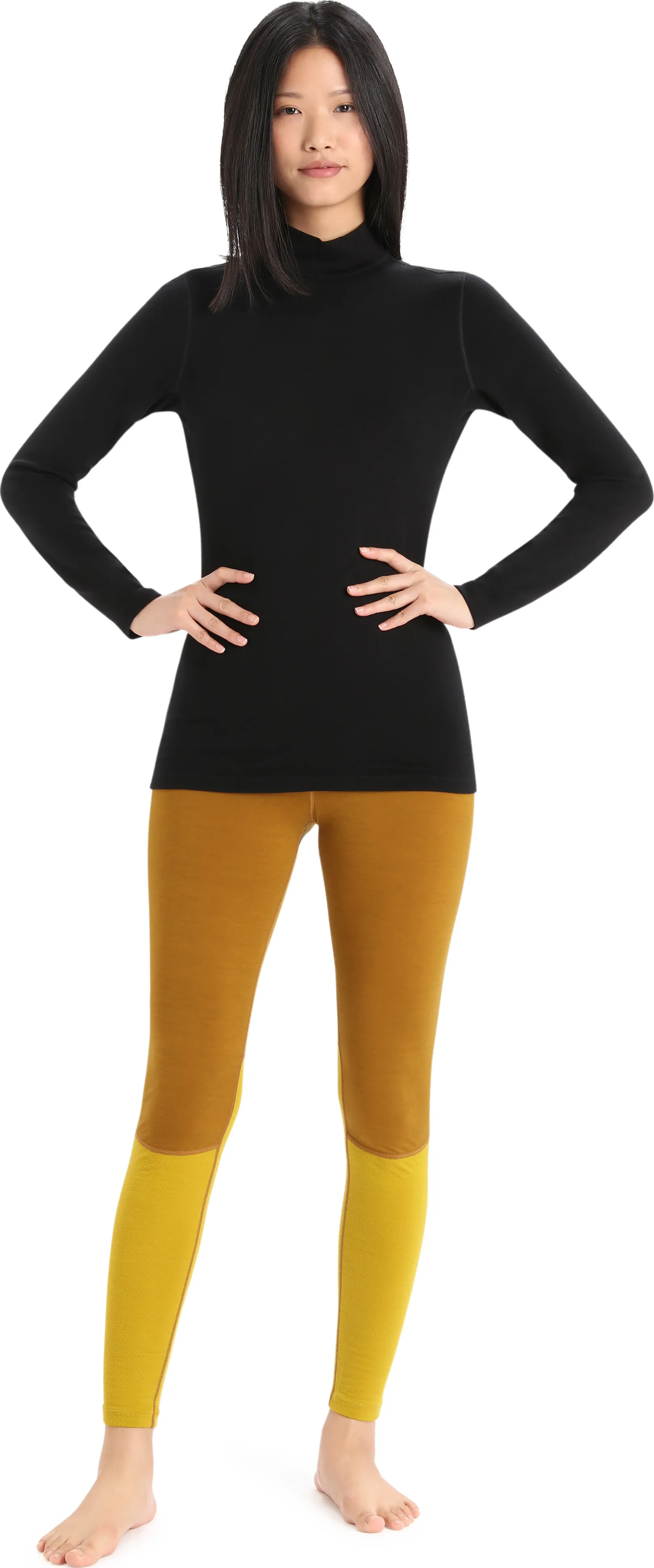 Icebreaker Women&#x27;s 260 Tech Long Sleeve Turtleneck Black | Buy Icebreaker Women&#x27;s 260 Tech Long Sleeve Turtleneck Black here | Outnorth