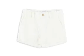 Ivory Corduroy Boys Shorts