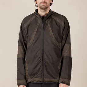 J.L-A.L - Liquid Track Top Jacket - Black Brown