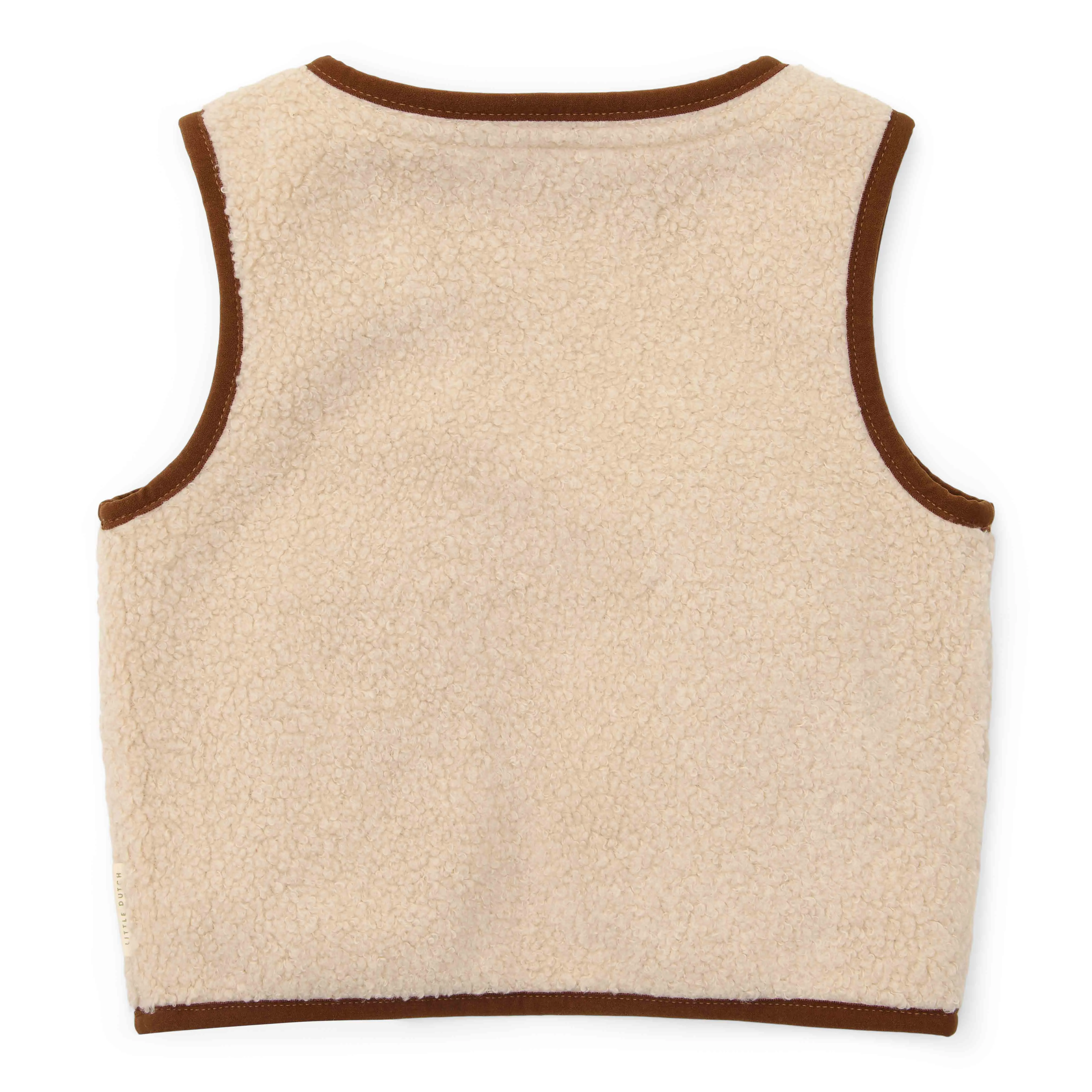 Little Dutch Kleuter Winter Omkeerbaar Gilet Sand | Zand