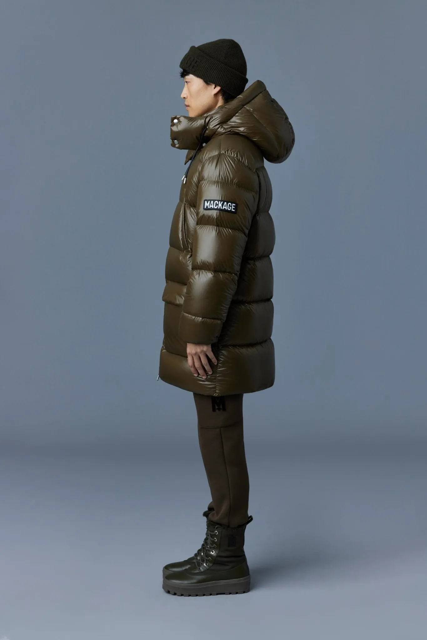 MACKAGE KENDRICK-R - Lustrous Light Down Parka With Hood