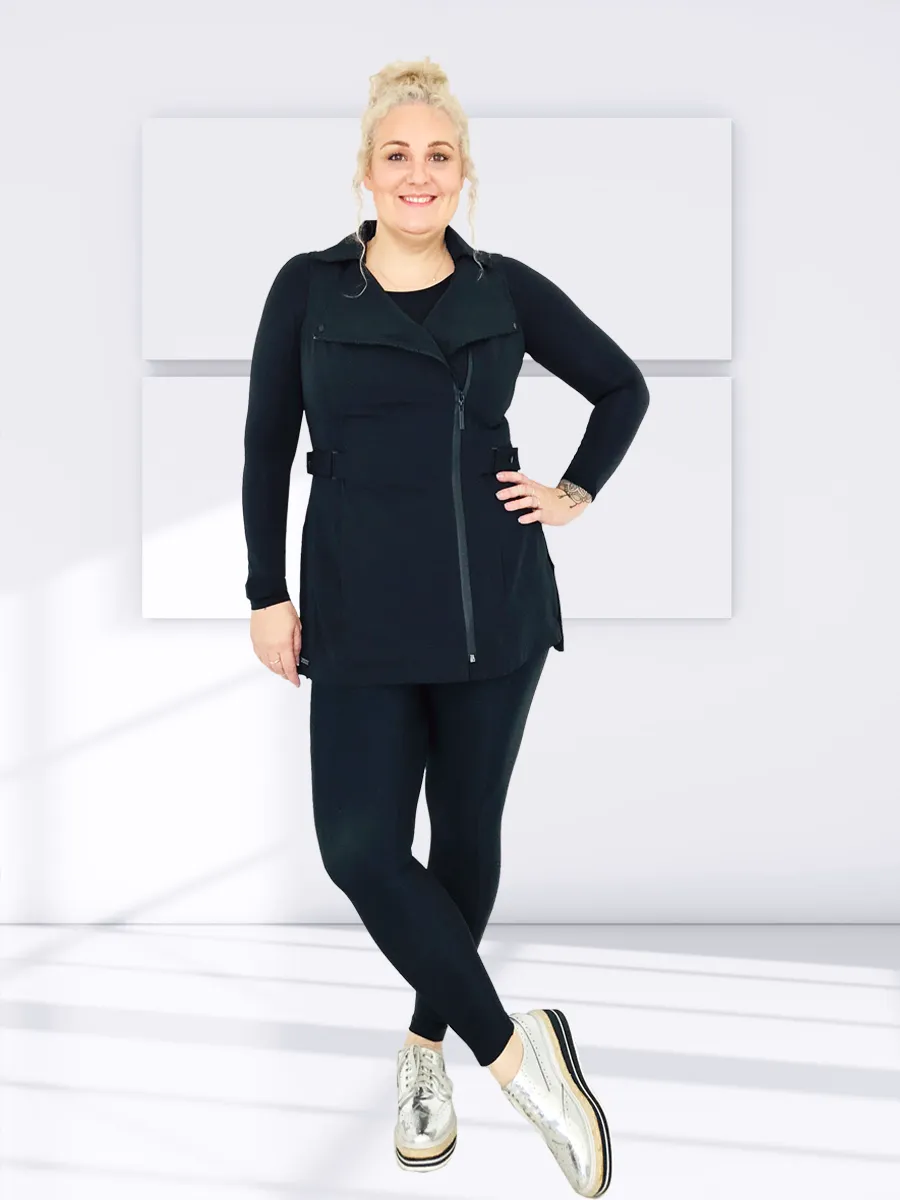 MANHATTAN TUNIC BLACK