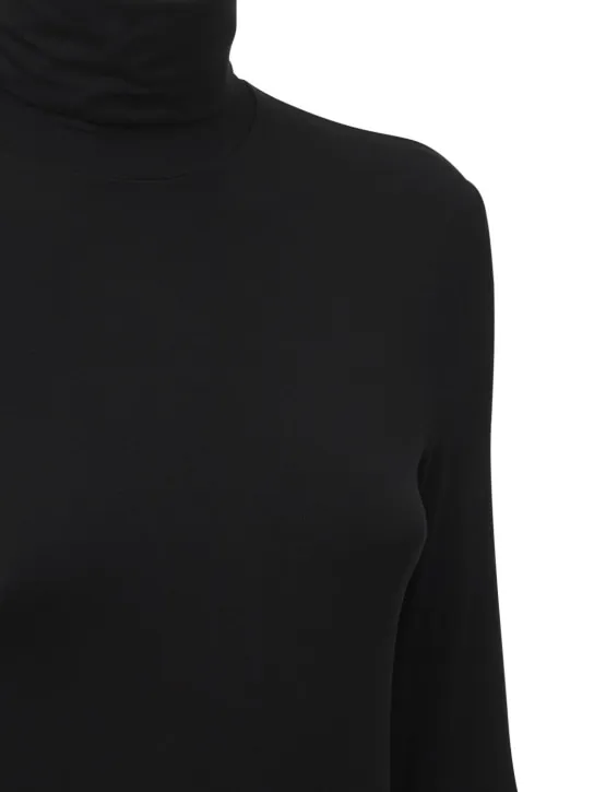 Max Mara   Dede stretch viscose turtleneck top 