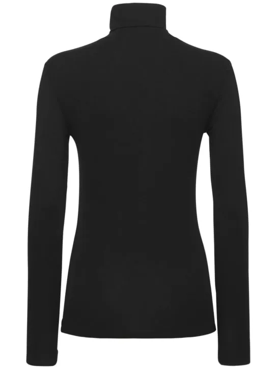 Max Mara   Dede stretch viscose turtleneck top 