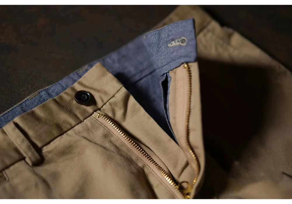 Men's 1940s Officer Chino Pants