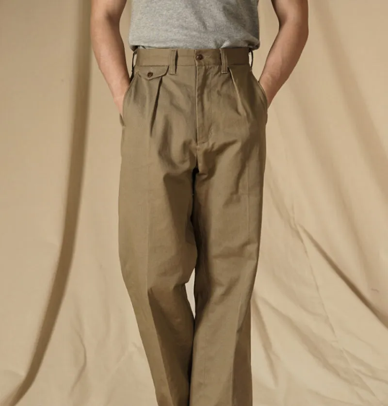 Men's 1970s Gurkha Chino Pants