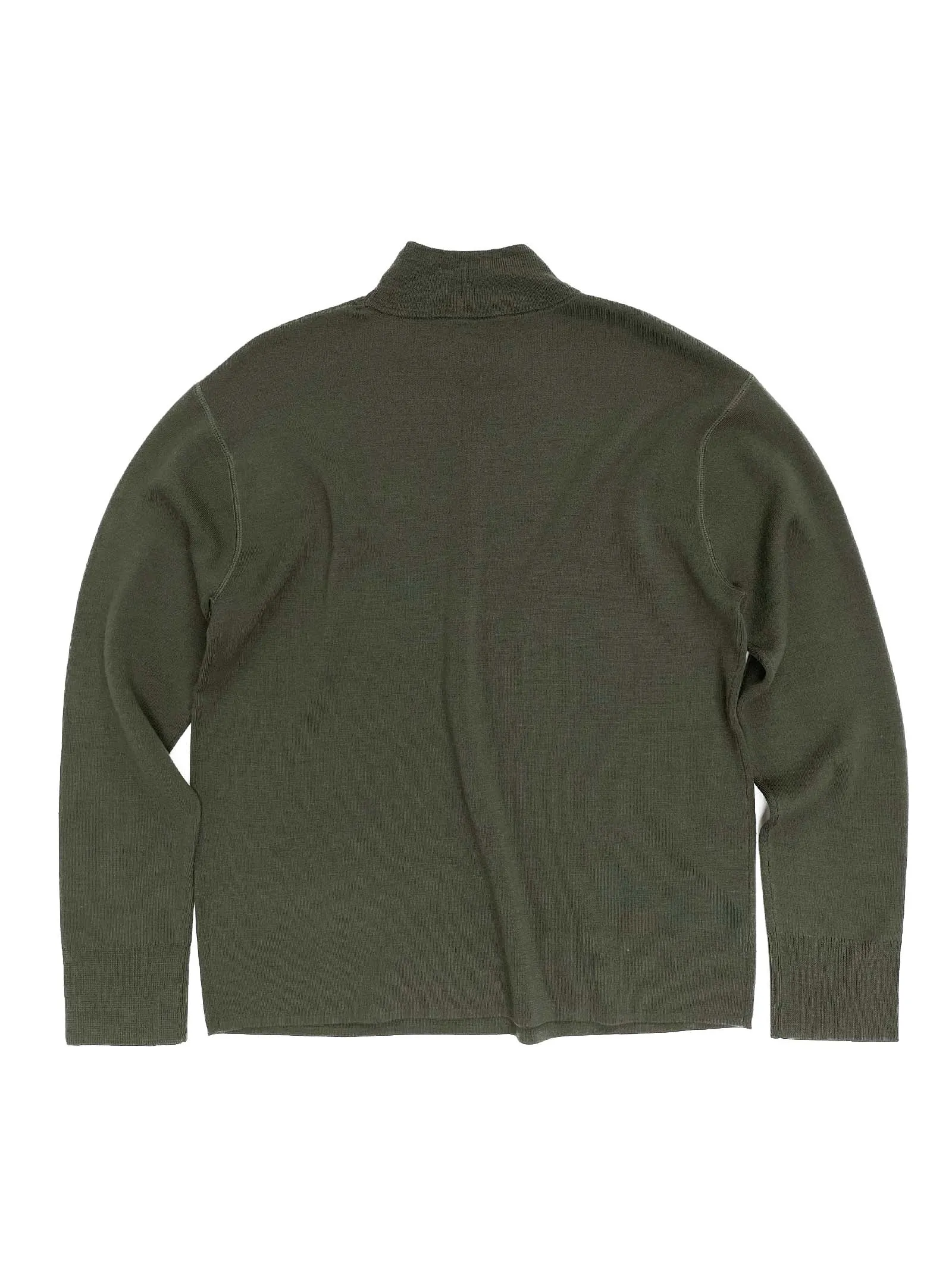 Merino Mockneck L/S in Army