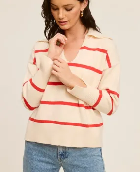 Merry Stripe Knit Top