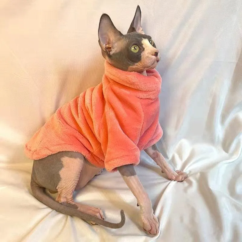 Poncho Sphynx Cat Sweater