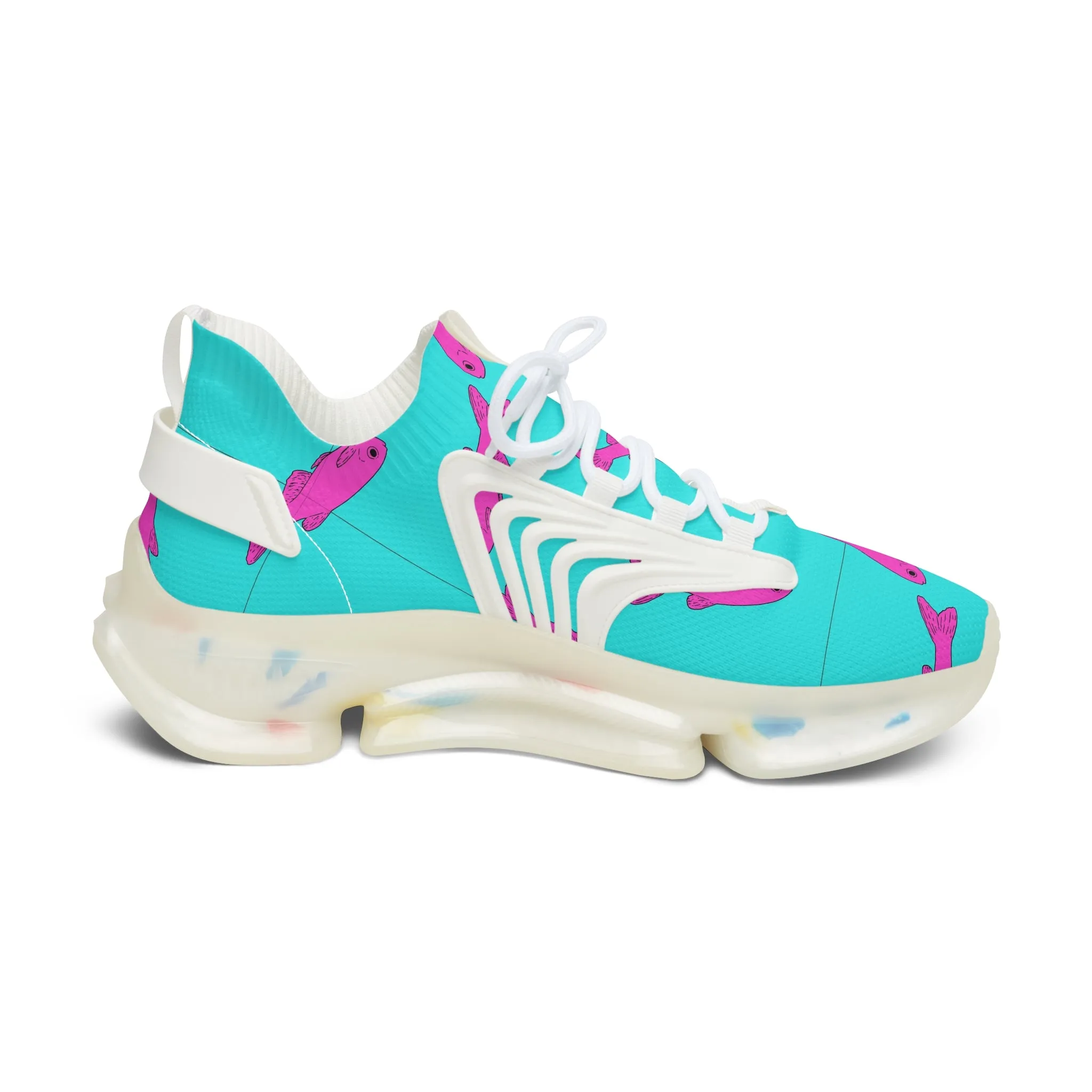 Purple Glofish Women's Mesh Sneakers