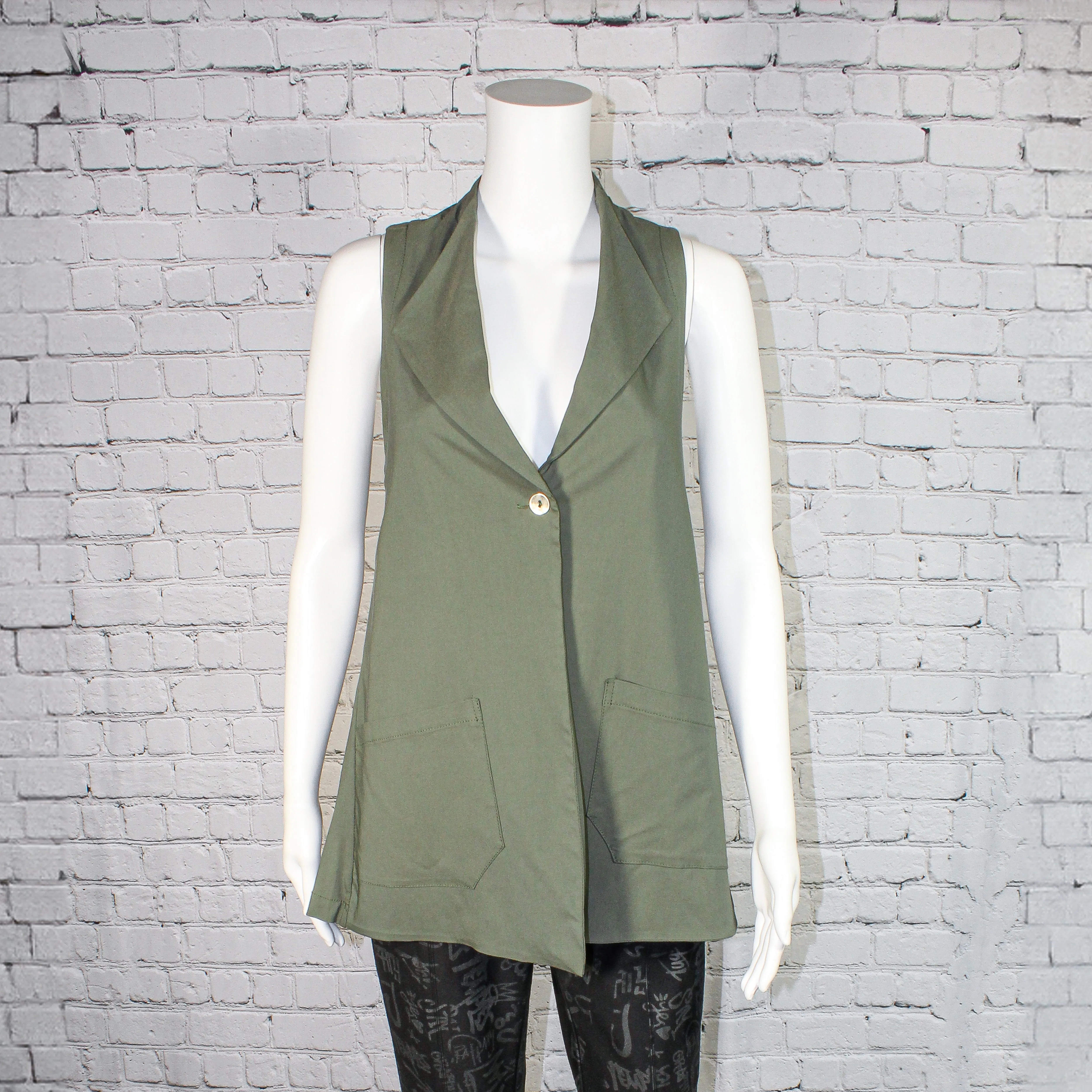 SALE! Corbin Vest in Olive by Porto