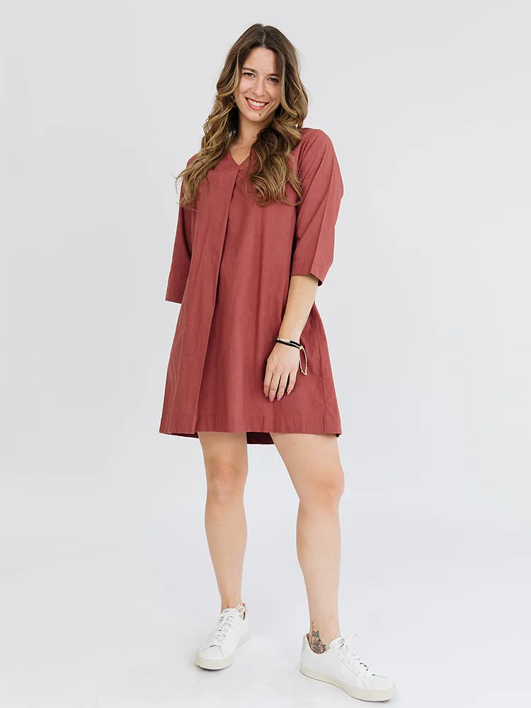 Sawyer Dress - Cinnamon