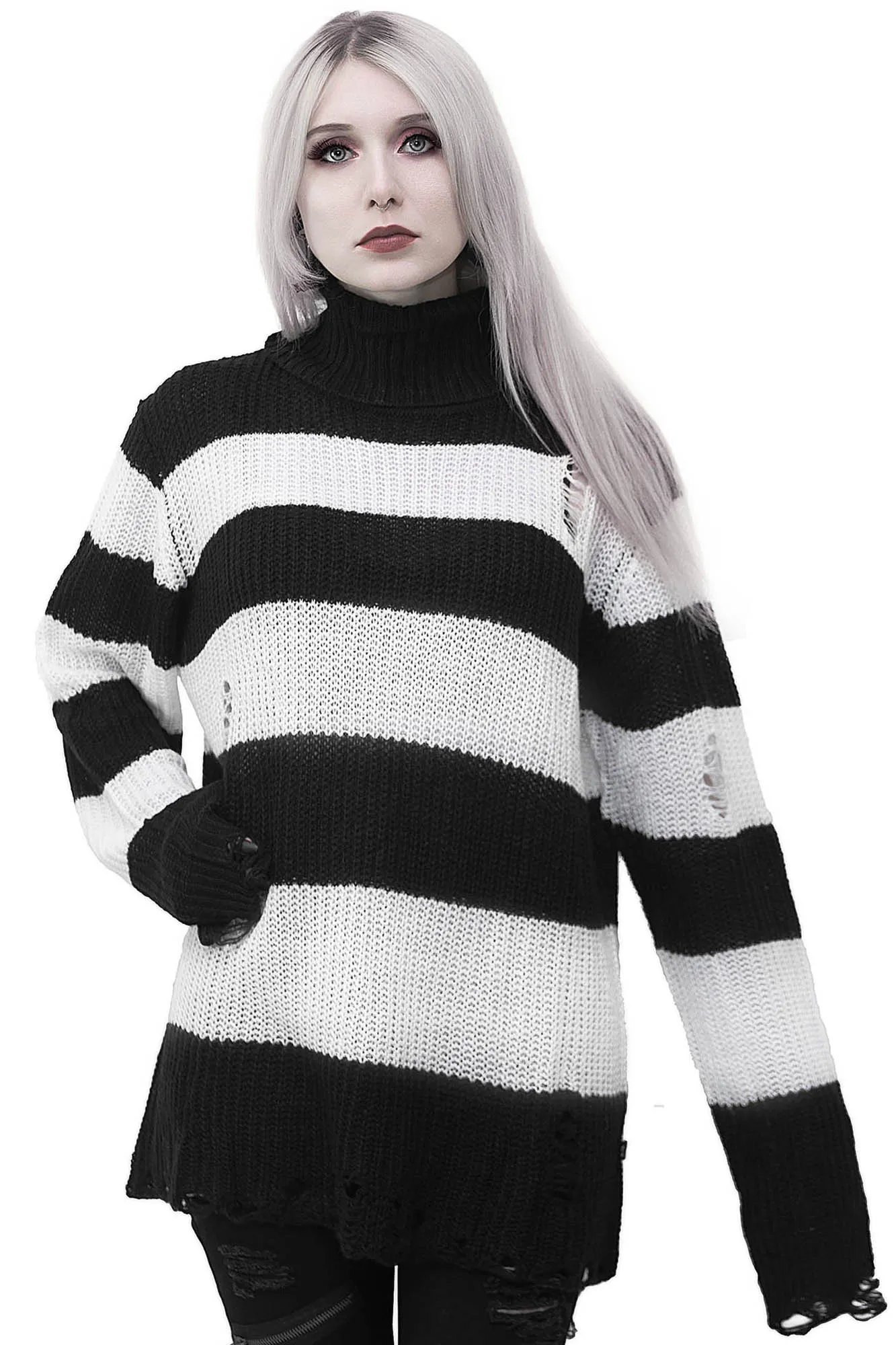 Seven Knit Sweater [WHITE]