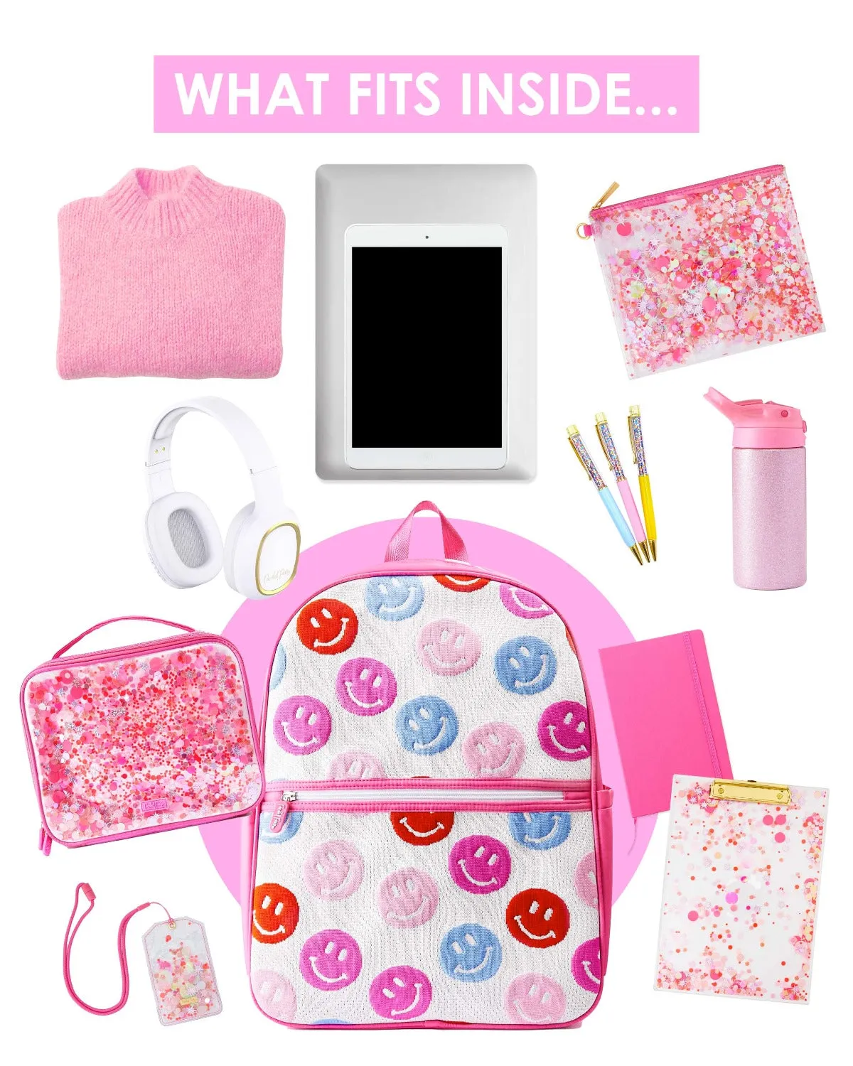 Smiles for Miles Backpack & Lunch Box Bundle