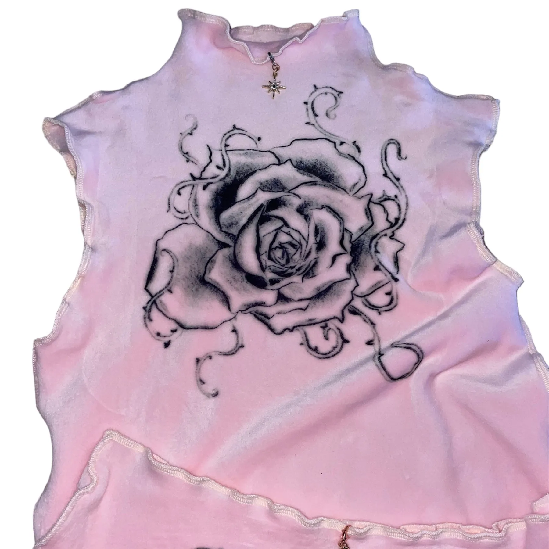 Snake Divine Velvet Rose Top