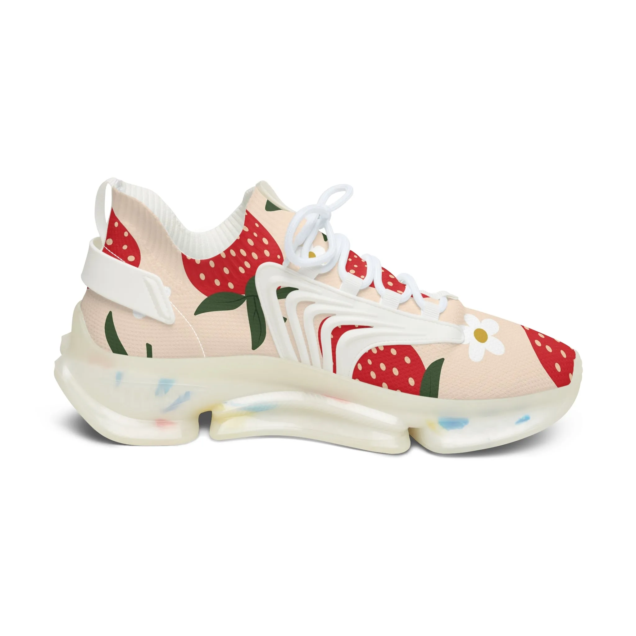 Strawberry Women's Mesh Sneakers