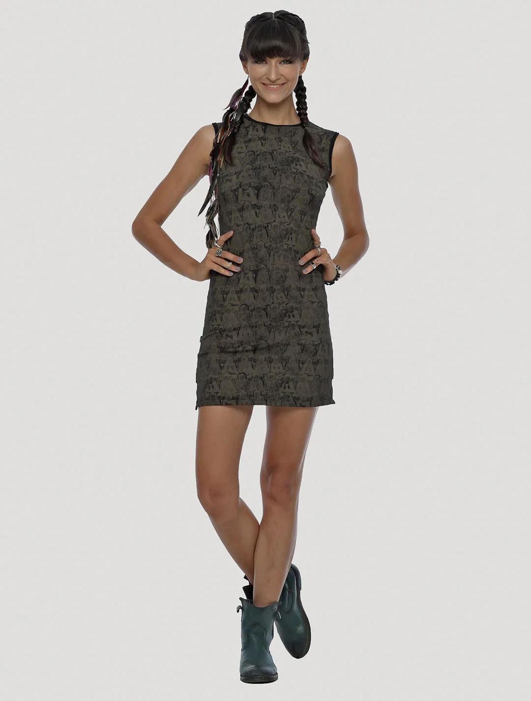 Tangka Braided Mini Dress