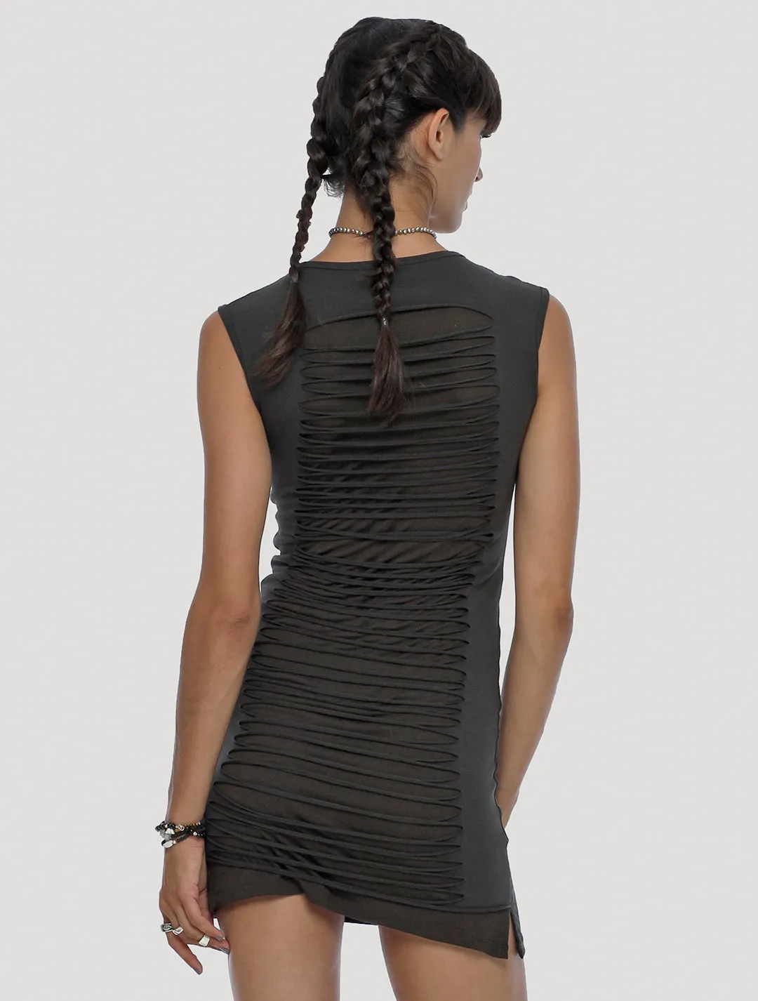 Tangka Braided Mini Dress