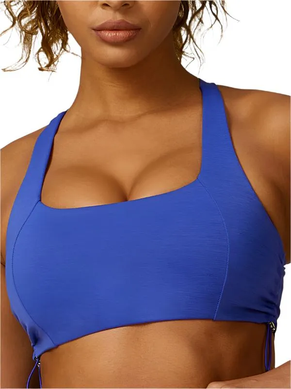 TEEK - Drawstring Yoga Breathable Bra